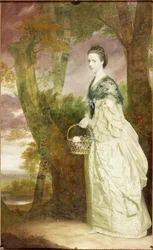 Porträt von Mrs Elizabeth Riddell, 1763